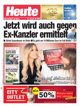 Cover of Heute - Oberosterreich Ausgabe