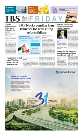 Cover of The Business Standard