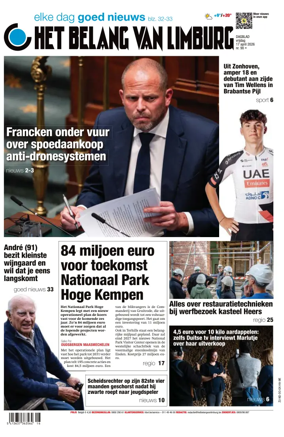 Cover of Het Belang van Limburg