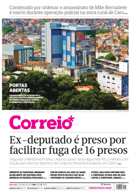 Cover of Correio da Bahia
