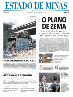 Cover of Estado de Minas (Brazil)