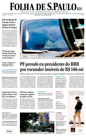 Cover of Folha de S.Paulo