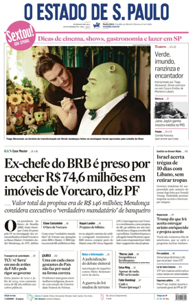 Cover of O Estado de S. Paulo