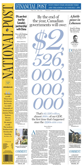 Cover of National Post - (Latest Edition)