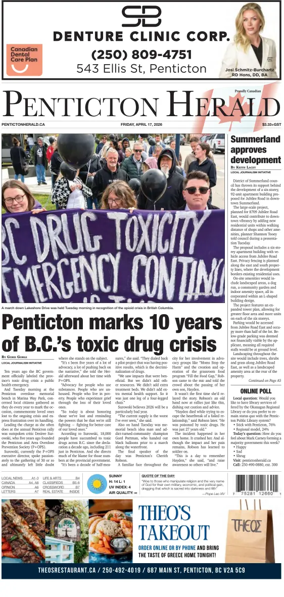 Cover of Penticton Herald