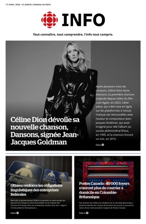 Cover of Radio-Canada Info