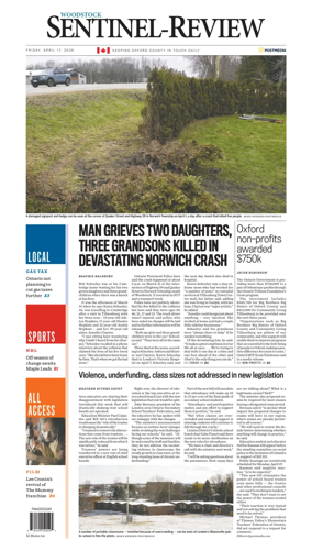 Cover of Sentinel-Review (Woodstock)