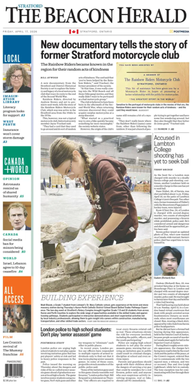 Cover of The Beacon Herald