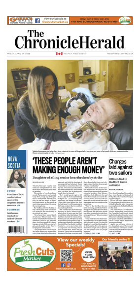 Cover of The Chronicle Herald (Metro)