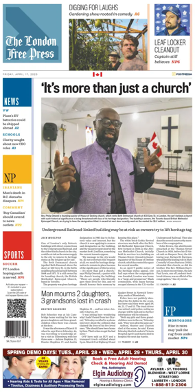 Cover of The London Free Press