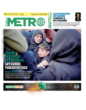 Cover of Publimetro Colombia