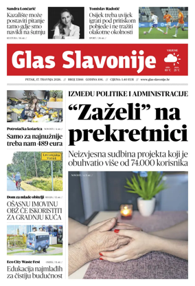 Cover of Glas Slavonije
