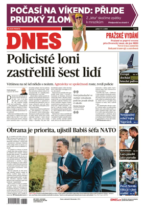 Cover of Dnes Prague Edition