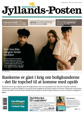 Cover of Jyllands-Posten
