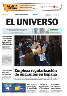 Cover of El Universo