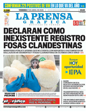 Cover of La Prensa Grafica
