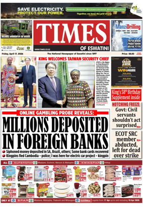 Cover of Times of Eswatini