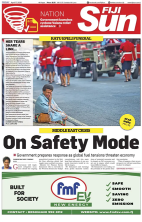 Cover of Fiji Sun