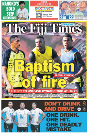 Cover of The Fiji Times