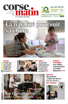 Cover of Corse Matin