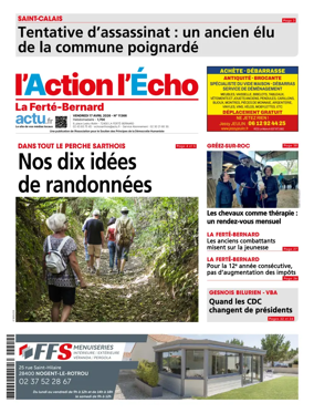 Cover of l'Action l'Echo (La Ferte-Bernard)