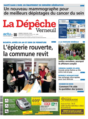 Cover of La Depeche Verneuil