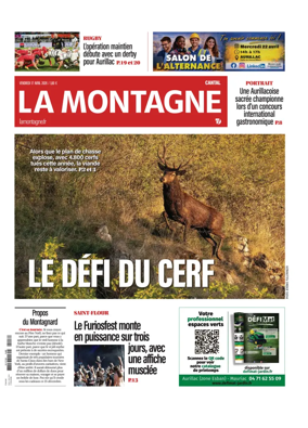 Cover of La Montagne (Cantal)