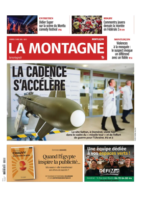 Cover of La Montagne (Montlucon)