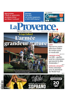 Cover of La Provence Alpes-de-Haute-Provence