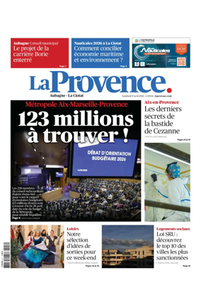 Cover of La Provence Aubagne-La Ciotat