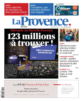 Cover of La Provence Marseille