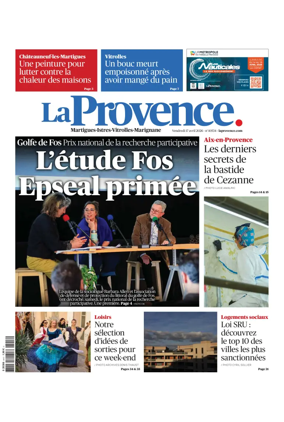 Cover of La Provence Martigues-Istres-Vitrolles-Marignane