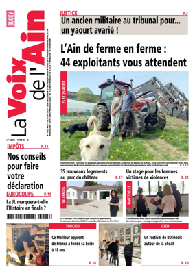 Cover of La Voix de l’Ain Amberieu en Bugey - Meximieux