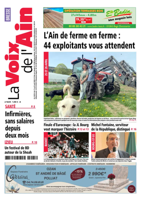 Cover of La Voix de l’Ain Bresse