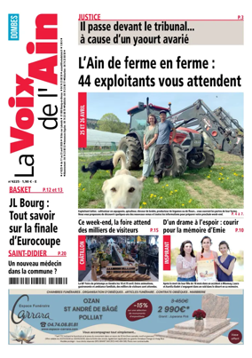 Cover of La Voix de l’Ain Dombes