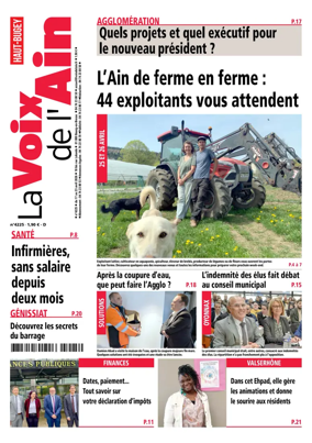 Cover of La Voix de l’Ain Oyonnax