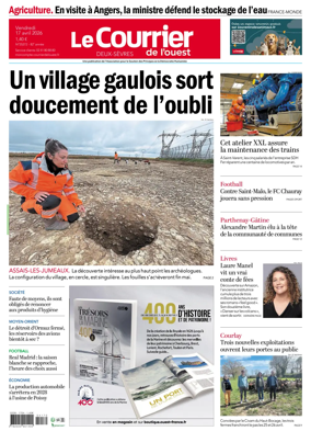 Cover of Le Courrier de l’Ouest (Deux-Sevres)