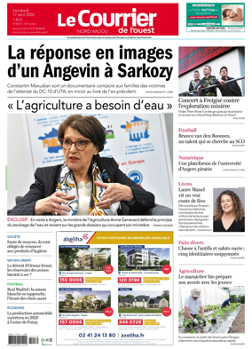 Cover of Le Courrier de l’Ouest (Nord Anjou)