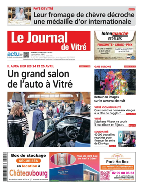 Cover of Le Journal de Vitre