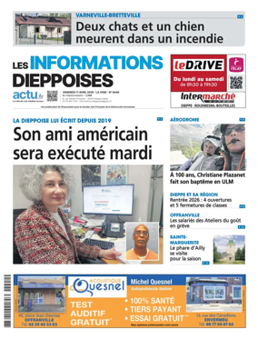 Cover of Les Informations Dieppoises