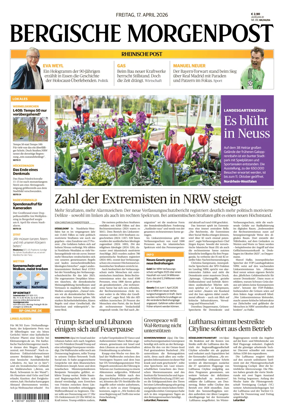 Cover of Bergische Morgenpost Wermelskirchen/Huckeswagen/Radevormwald