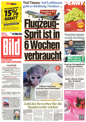 Cover of BILD Hamburg