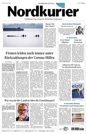 Cover of Demminer Zeitung
