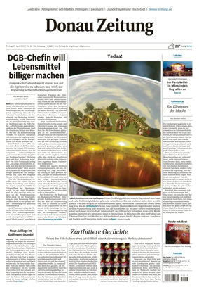 Cover of Donau Zeitung
