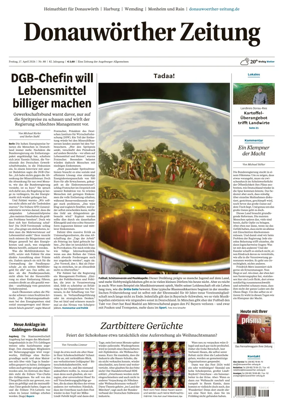 Cover of Donauwoerther Zeitung