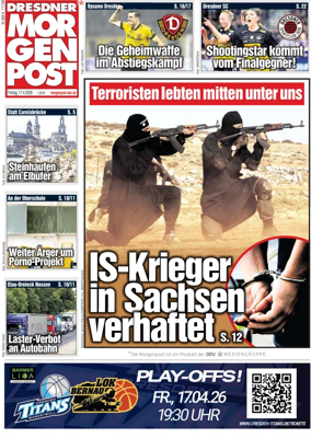 Cover of Dresdner Morgenpost