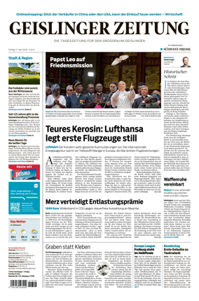 Cover of Geislinger Zeitung