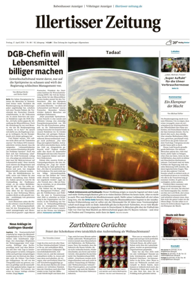 Cover of Illertisser Zeitung