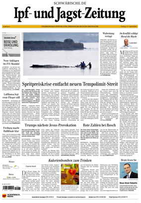 Cover of Ipf- und Jagst-Zeitung