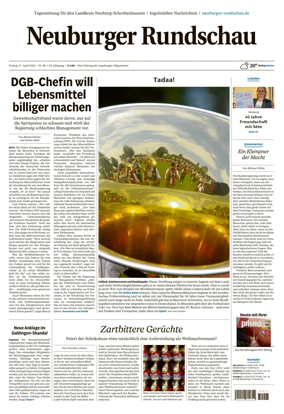 Cover of Neuburger Rundschau